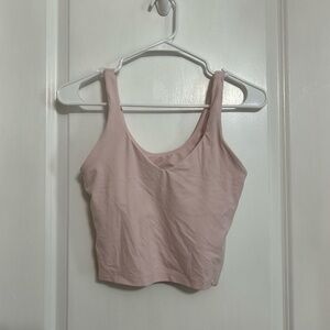lululemon pink Align tank size 6